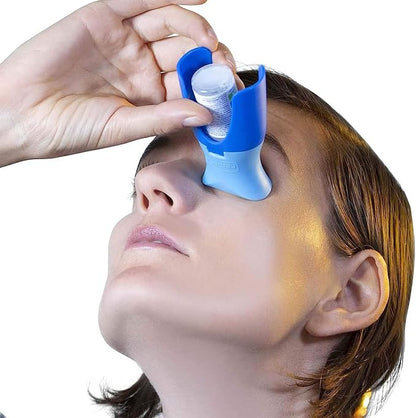 Remedic Eye Drop Guide with Silicone Adapter – Reusable Tool by Remedic