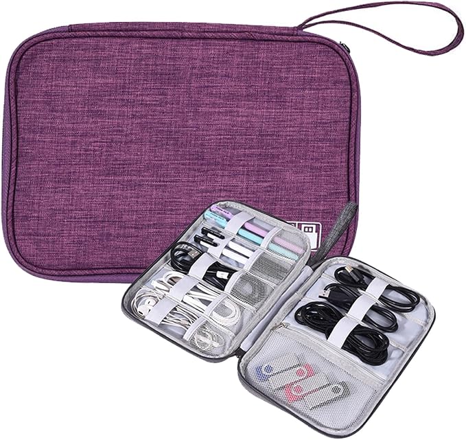 Organizer Case Small Electronic Devices USB Charger Accessories Mouse Phone by AYANICA