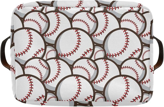 ZAZYXTJ Baseball Storage Basket - Image 8