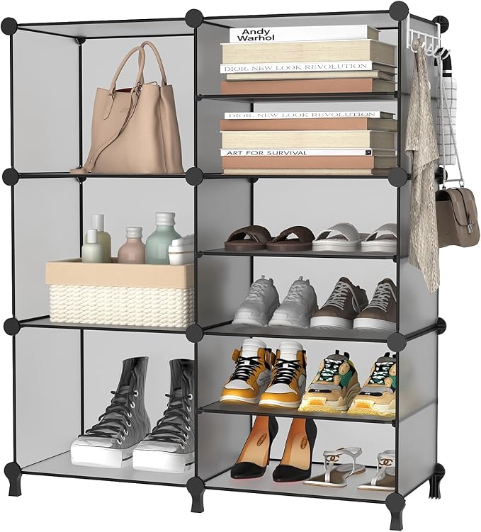 AWTATOS 6 Cube Closet Organizer Storage Shelves - Image 8
