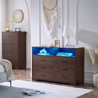LIDYUK Dresser for Bedroom, Wood Dresser - Image 4