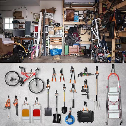 Garage Hooks Pack of 12, Garage Storage System Hooks - Image 4