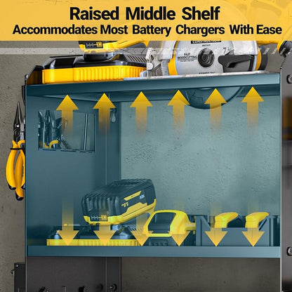 YYR Power Tool Organizer Wall Mount - Image 8