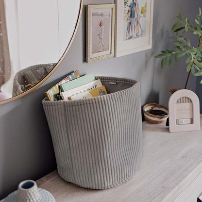 PUTSKA Blanket Basket – Round Storage - Image 7