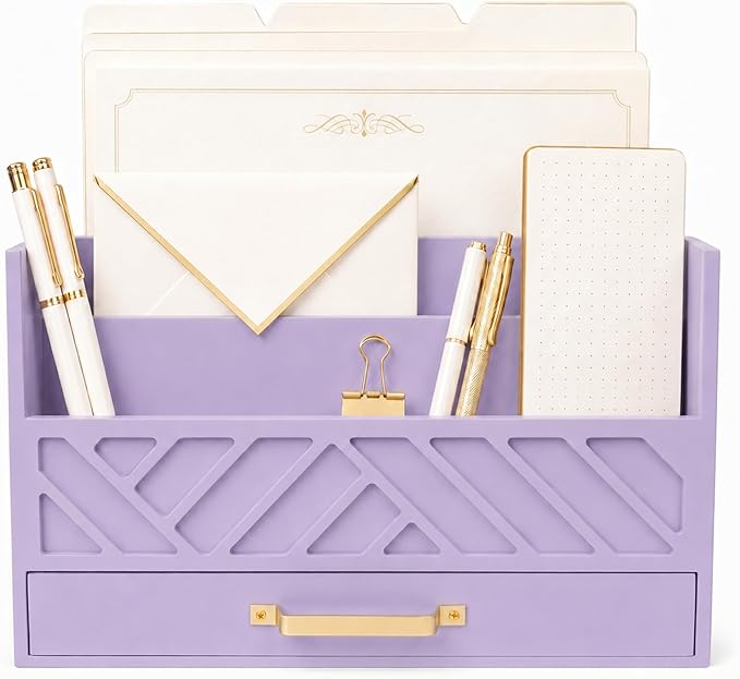 BLU MONACO | Wooden Mail Organizer Countertop by Blu_Monaco