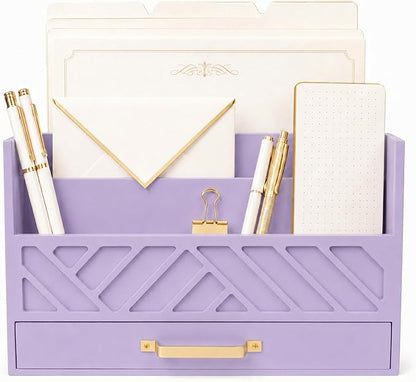 BLU MONACO | Wooden Mail Organizer Countertop by Blu_Monaco
