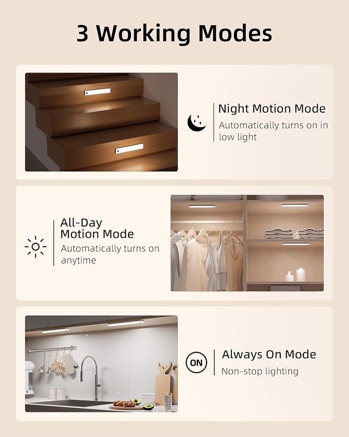EZVALO 6-Pack Under Cabinet Lighting - Image 7