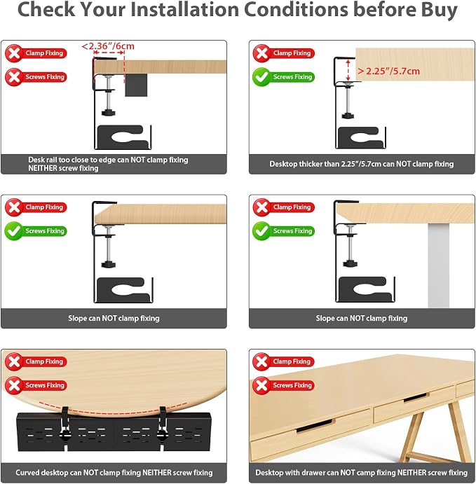 Univivi Under Desk Cable Management Tray - Image 9