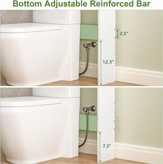 Over The Toilet Storage Cabinet, Freestanding Bathroom Cabinet Over Toilet - Image 7