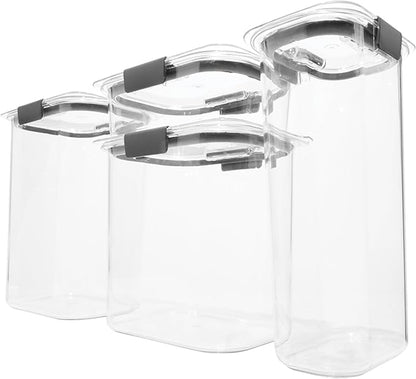 Rubbermaid Brilliance Pantry Food Storage Container Set, Airtight & Leak-Proof - Image 2