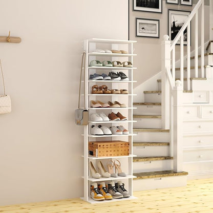 HOMEFORT 10-Tier Corner Shoe Tower - Image 9
