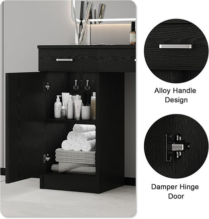 4ever2buy Salon Stations for Hair Stylist, Wall Mount Barber Station - Image 4