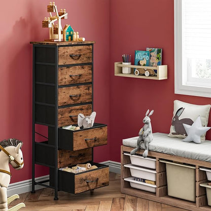 Fixwal Tall Dresser for Bedroom, Storage Dresser Organizer - Image 5