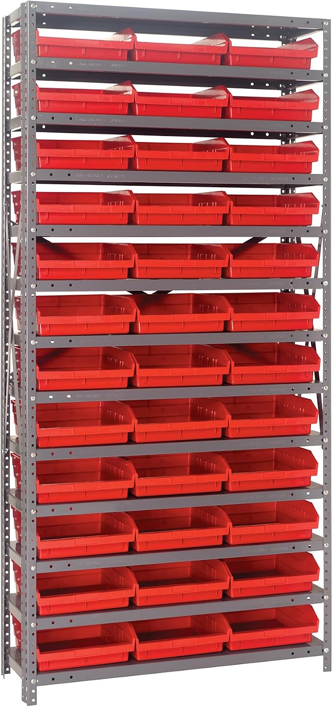 Quantum Storage Systems 1875-110RD Steel Shelving Unit by QuantumStorageSystems
