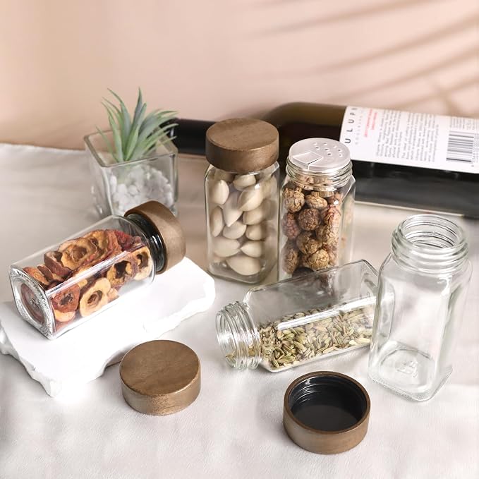 ZEHIQ 30Pcs Glass Spice Jars - Image 4