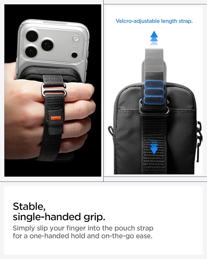 Spigen for MagSafe Wallet Magnetic Pouch Organizer RFID Blocking EDC SSD Card - Image 5