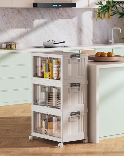 OlarHike 48QT Stackable Storage Bins by OlarHike