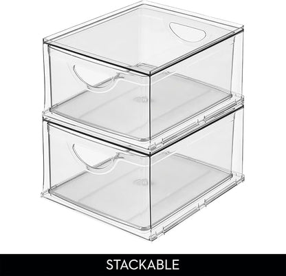 iDesign Stackable Storage Drawer, or Under Sinks, Made in USA - Image 5