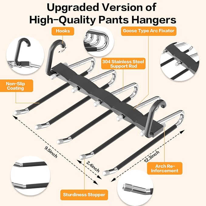Pants Hangers Space Saving - Image 5