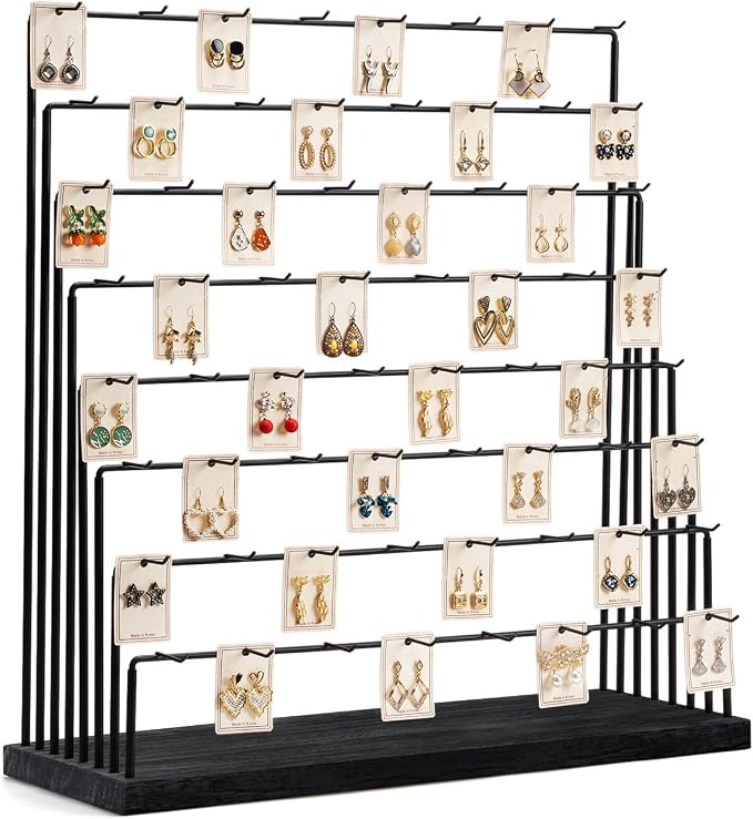 DGWJSU Earring Display Stands for Selling, Earring Rack Display Holder Stand by DGWJSU