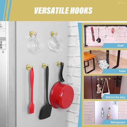 Neosmuk Magnetic Hooks, Heavy Duty 130lb+ Strong Magnet Hook - Image 3