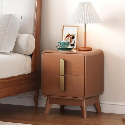 Night Stand Set 2, Mid Century Modern Bedside Table - Image 5