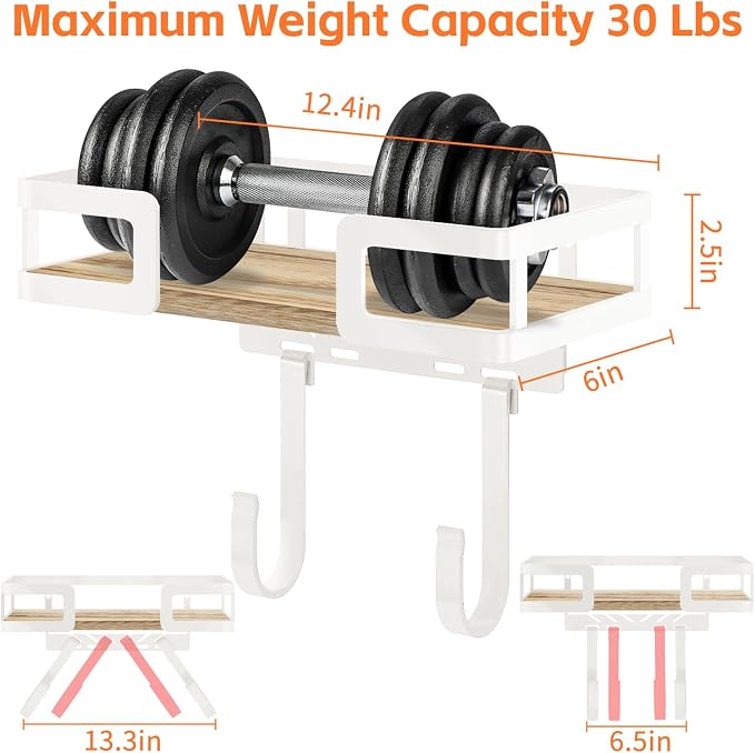 Ironing Board Holder Wall Mount, Iron Board Wall Hanger, Laundry Room - Image 2