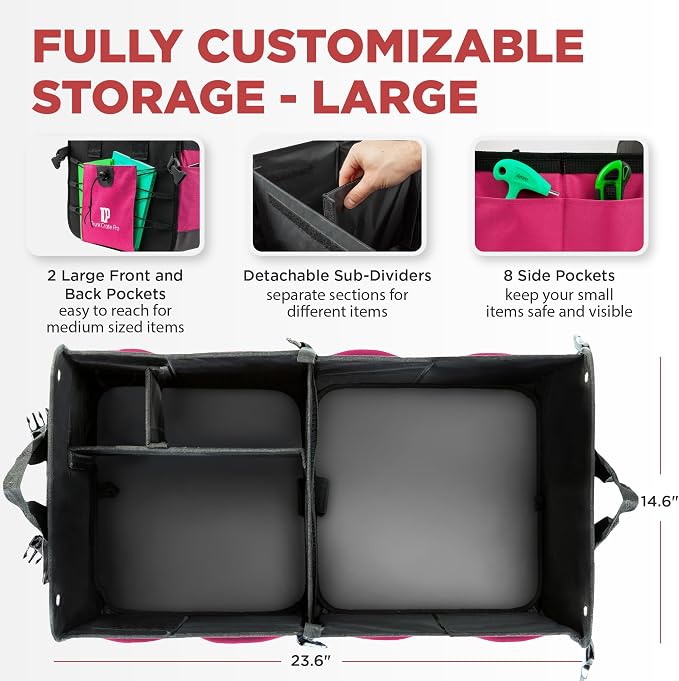 TRUNKCRATEPRO Pink Car Accessories - Image 4