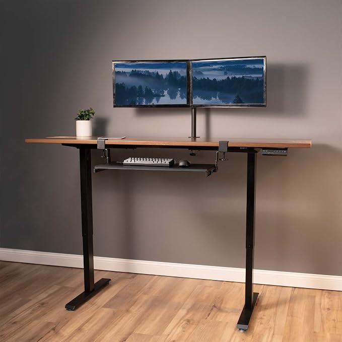 VIVO Height Adjustable Clamp and 12 inch Rail Set - Image 8