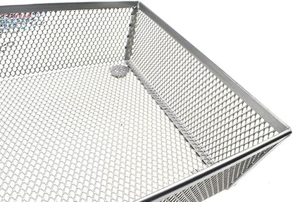 HAHIYO Stackable Mesh Tray Cup 6 x 6 x 2 inches Sturdy Container - Image 7