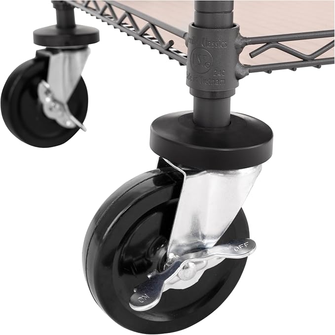 Seville Classics UltraDurable NSF Commercial Heavy Duty Metal Rolling Utility - Image 7