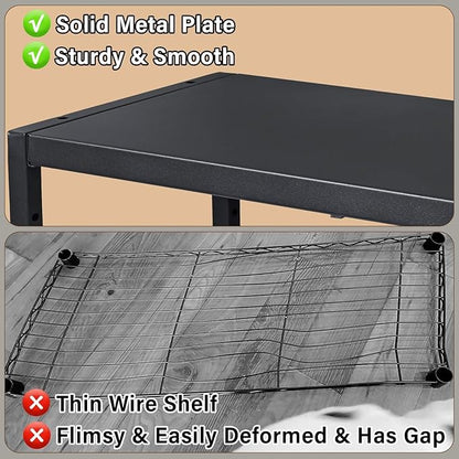 X-cosrack 150LBS Heavy Duty Shelving Units, 17.3 Inches Metal Shelving Unit - Image 7