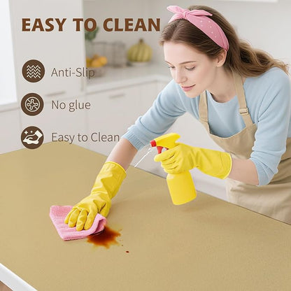 Shelf Liners for Kitchen Cabinets 12in x 20FT, Non Adhesive Drawer Liner Pure - Image 5
