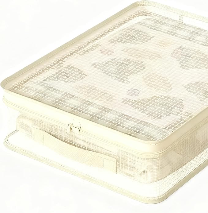 Stackable storage-Organizer – Foldable Sheet And Blanket Bag, Portable Handle by Unknown