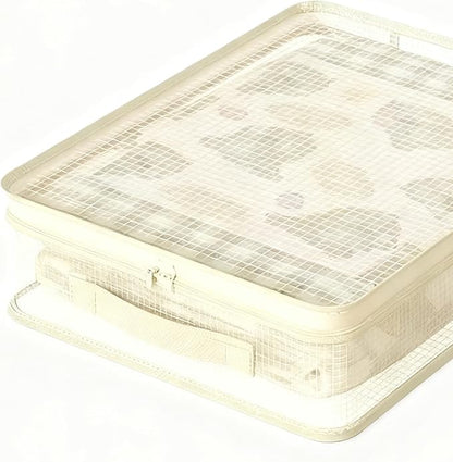 Stackable storage-Organizer – Foldable Sheet And Blanket Bag, Portable Handle by Unknown