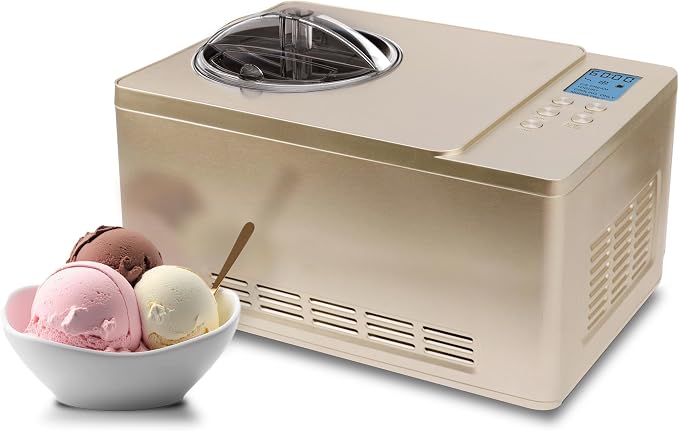 Whynter Ice Cream Maker Machine & Yogurt Automatic 2 Qt. by Whynter