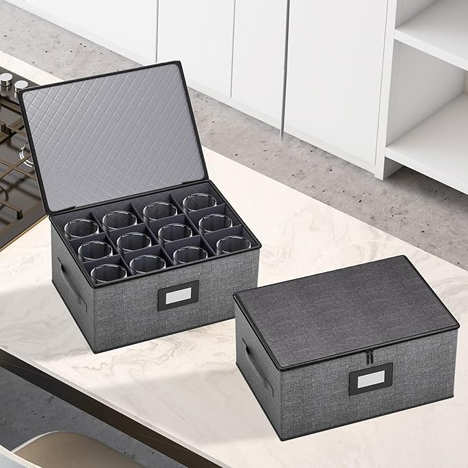2-Pack Wine Glass Storage Box - Image 5