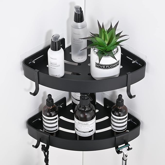 DUFU Adhesive Corner Shower Caddy by DUFU