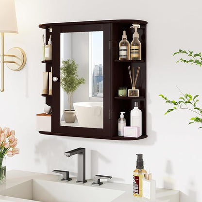 Tangkula Bathroom Medicine Cabinet - Image 4