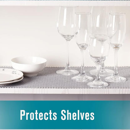 Shelf Liner, Non-Adhesive Roll Drawer Liners 12 Inches x 20 Feet, Non Slip Grip - Image 3