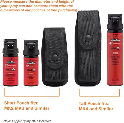 TACNEX OC/Mace Spray Holster for Duty Belt Pepper Spray Pouch MK3 MK4 Canister - Image 5