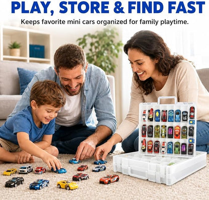 Toy Car Storage Organizer Case Compatible - Image 5
