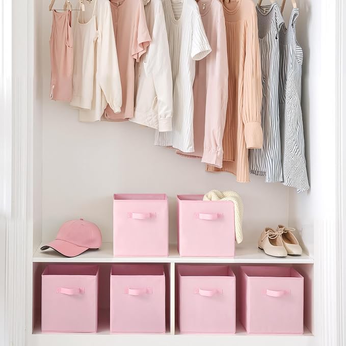 Cupic Cupid 11x11 Storage Cubes, 6 Pack Open Storage Bins - Image 6
