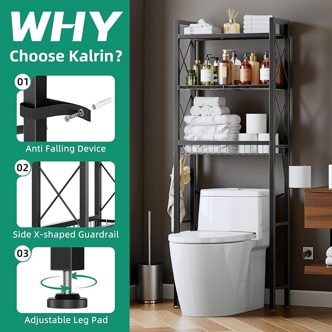 Kalrin Over The Toilet Storage - Image 4