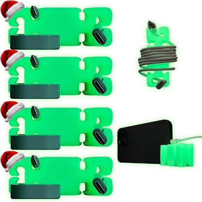 GlowBrick Stocking Stuffers for Adults Cord Management Weighted Cord Holder by CordBrick