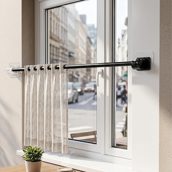 12 Set of Command Curtain Rod Hooks, Command Hooks - Image 4