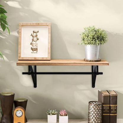 Closet Rod Brackets 11x9.5in, Closet Shelf Brackets 10 Pack, Wall Mounted - Image 5