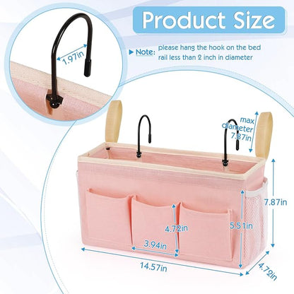 Bedside Storage Caddy/Bedside Hanging Storage Bag - Image 2