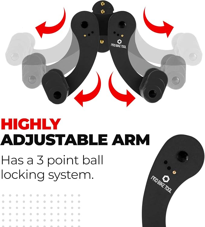 PRO BIKE TOOL Bike Rack Garage Wall Mount - Image 6