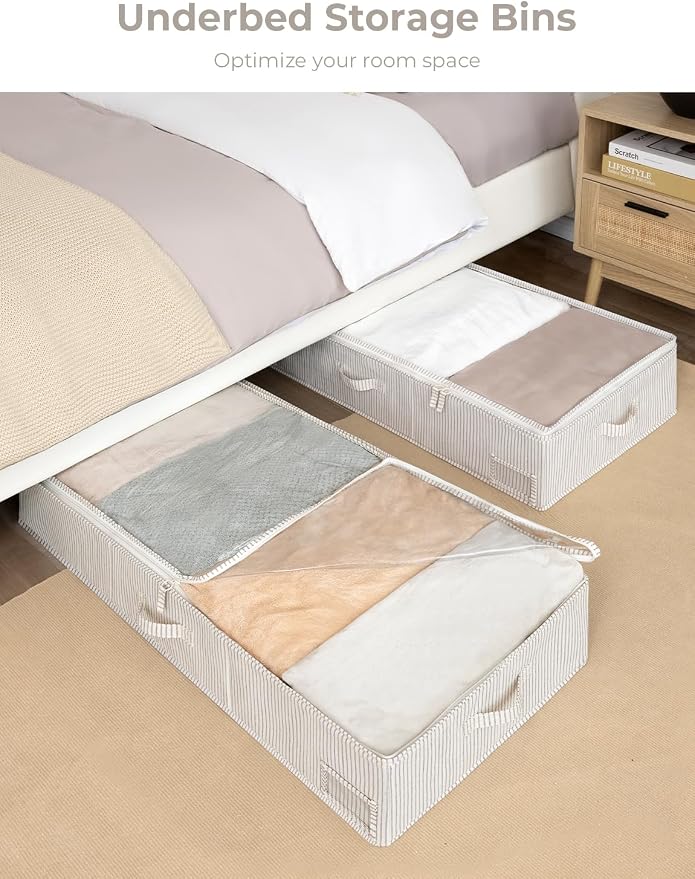StorageWorks Extra Large Under Bed Storage Containers - Image 5